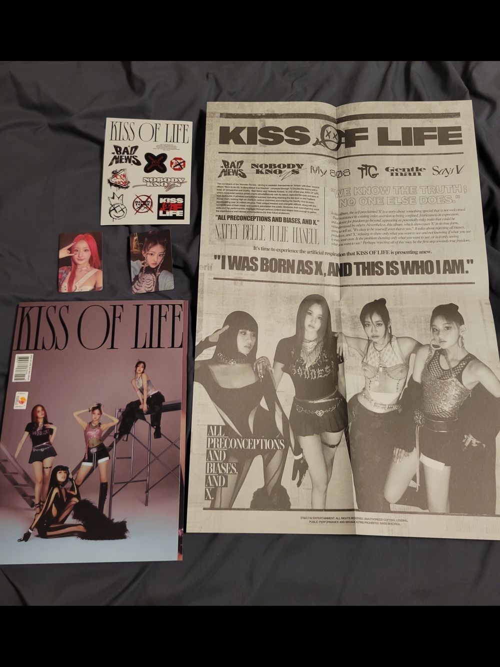 KISS of Life - 2nd Mini Album Born to be XX (Bad ver.)